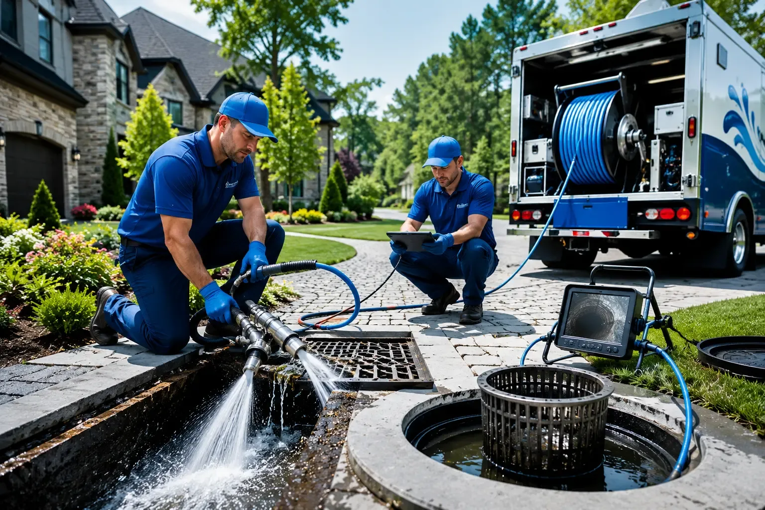 Local outdoor drain cleaning professionals in Kemah, TX