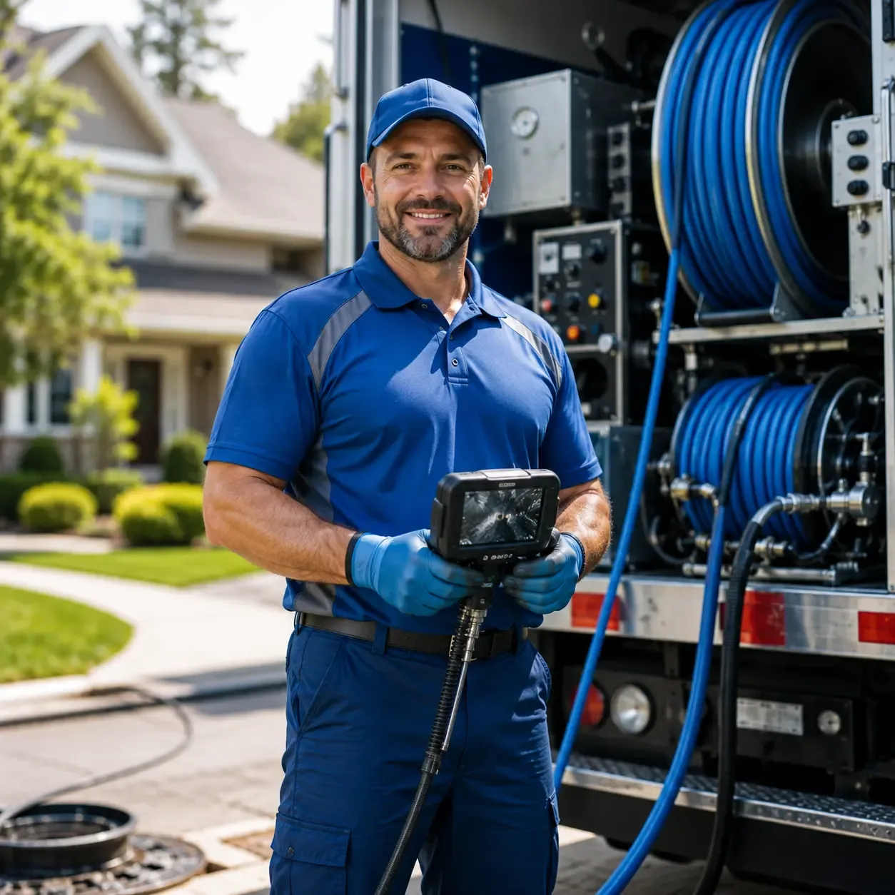 Local outdoor drain cleaning specialists in Kemah, TX
